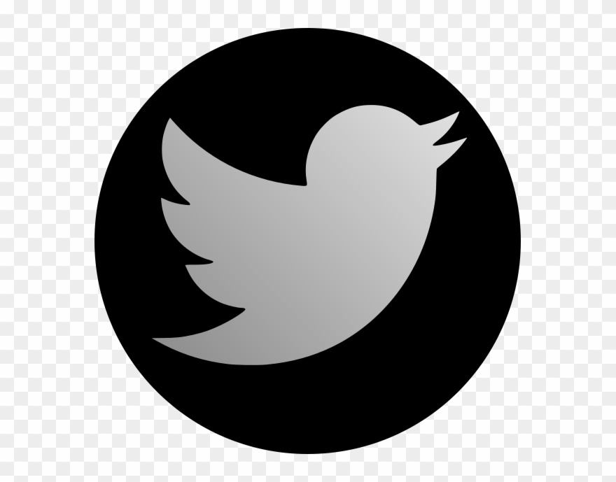 Black And White Twitter Logo Png.