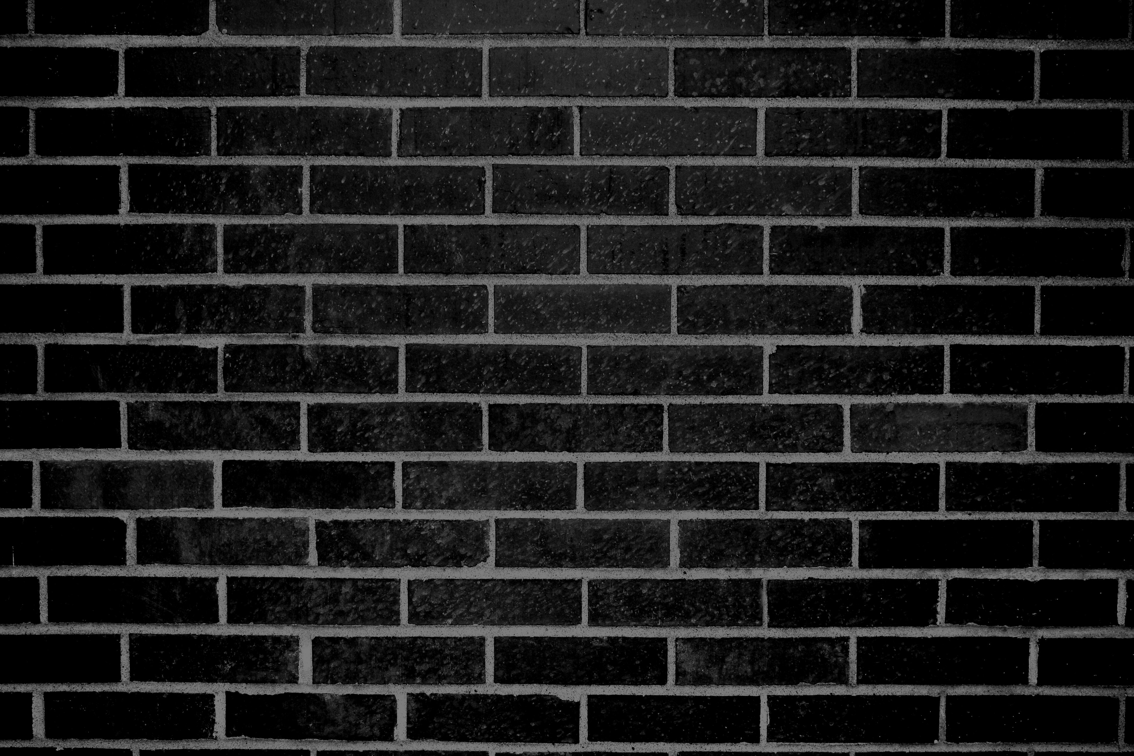 Black Brick Wall Texture Picture.