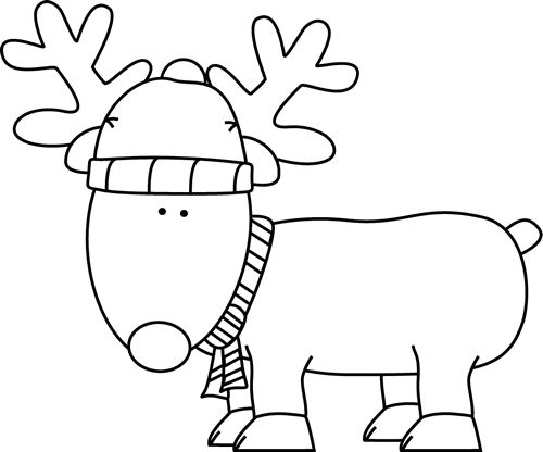 Free Black And White Christmas Clip Art, Download Free Clip.