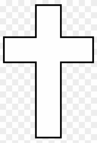 Free PNG Cross Clipart Black And White Clip Art Download.