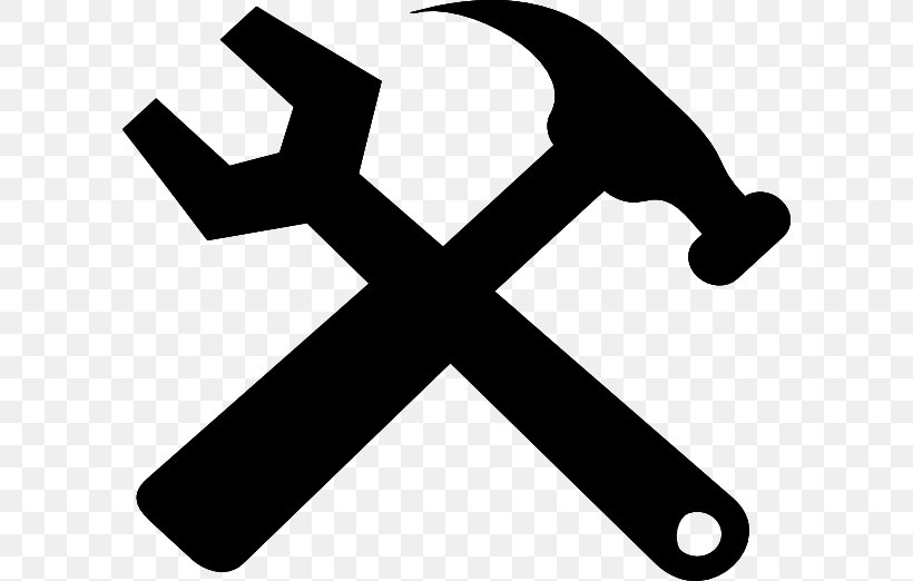 Spanners Hammer Pipe Wrench Tool Clip Art, PNG, 600x522px.