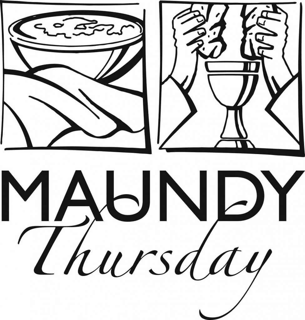 Black White Maundy Thursday Clipart 10 Free Cliparts Download Images