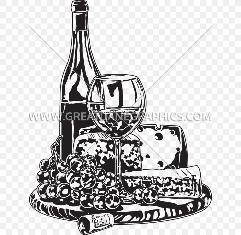 Wine Clip Art Image Glass Bottle Cheese, PNG, 622x800px.