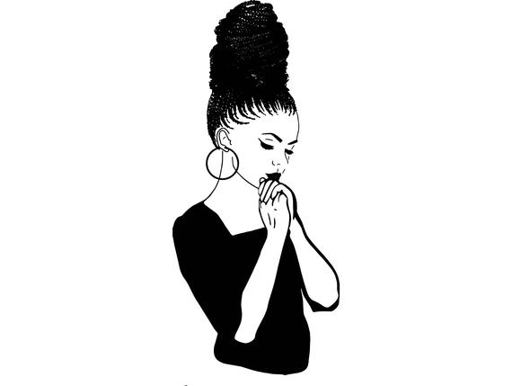 Free Free 259 Svg Black Woman Praying Images Free SVG PNG EPS DXF File