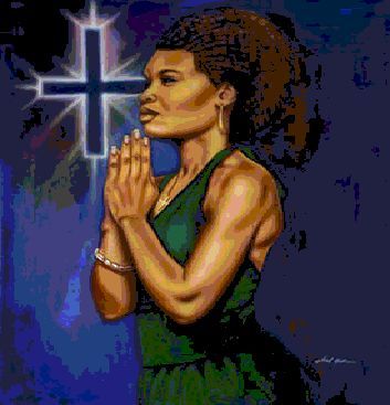 Black woman praying clipart 1 » Clipart Station.