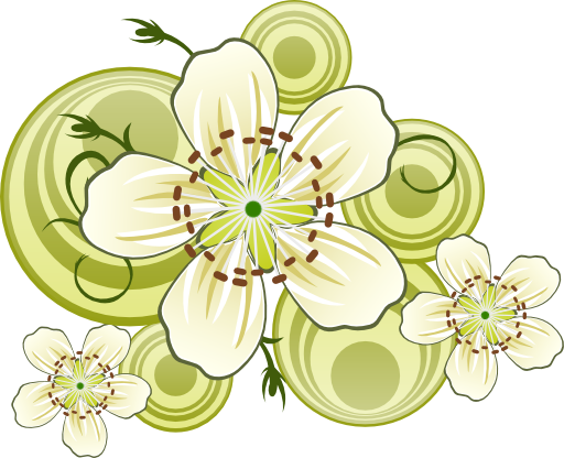 Flowers Of Blackthorn Clipart.