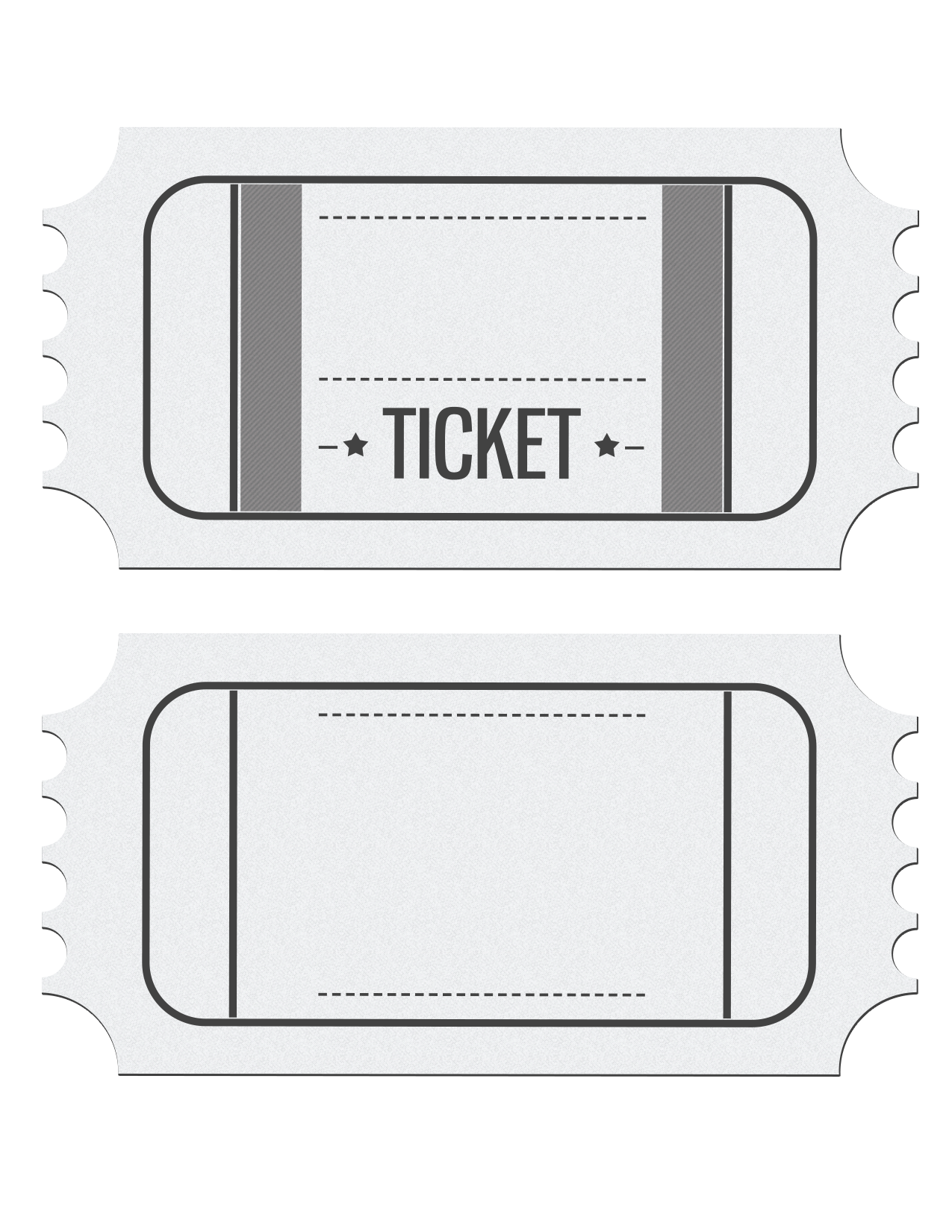 Blank Movie Ticket Free Download Clip Art.