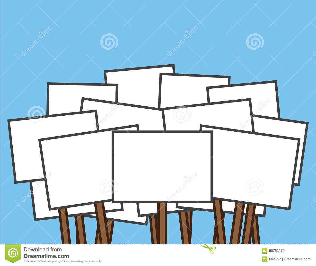 Protest sign clipart 3 » Clipart Station.