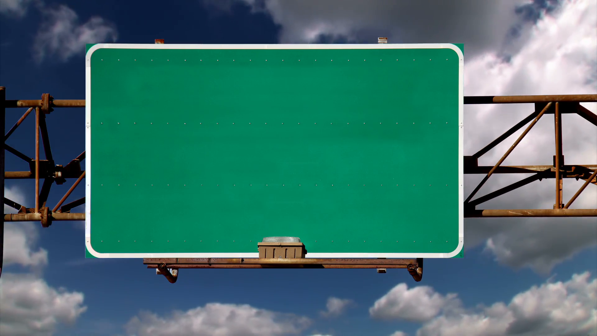 Highway Sign Template