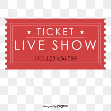 Ticket PNG Images.