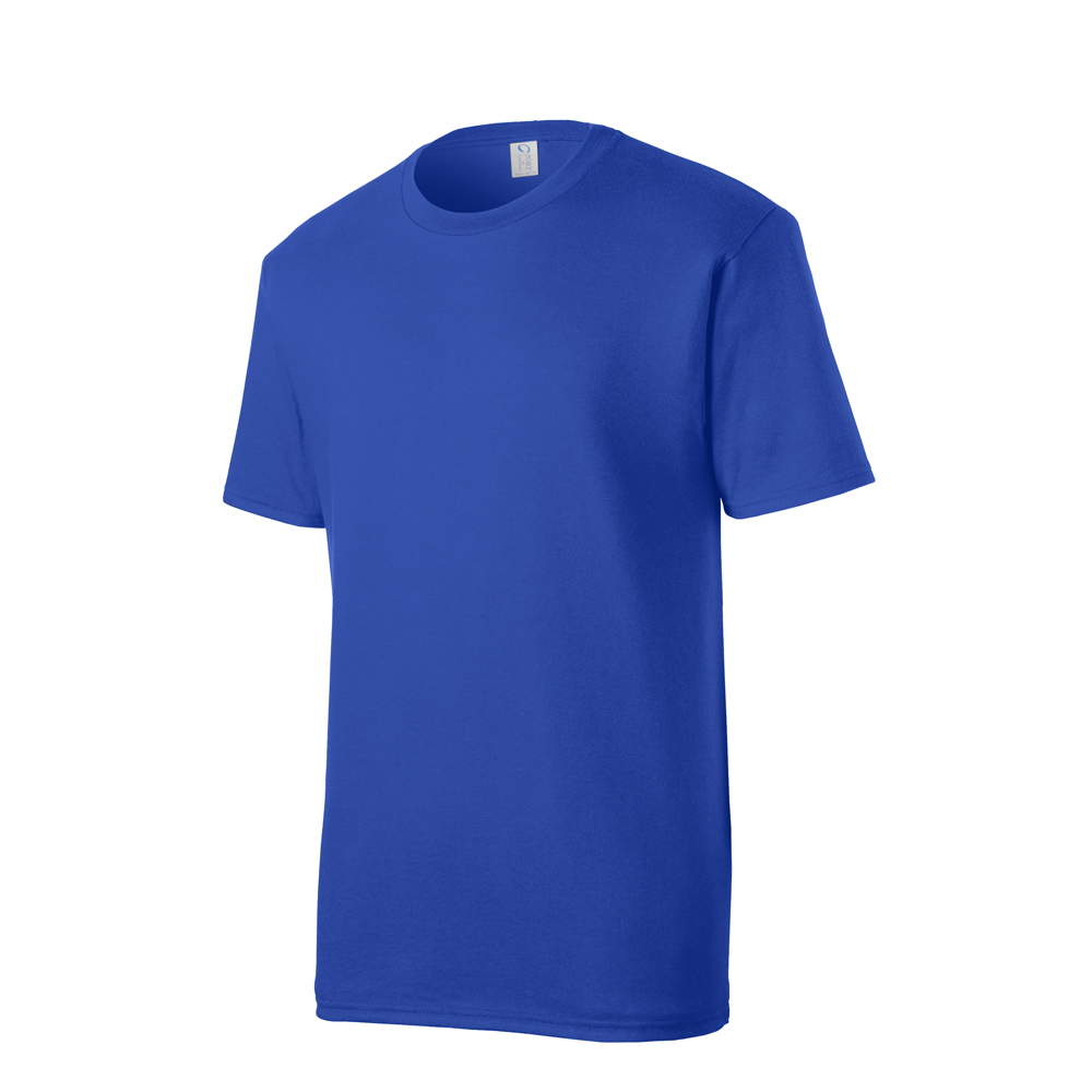 True Royal Blue Tee Shirt Blank Apparel Single 100% Cotton.