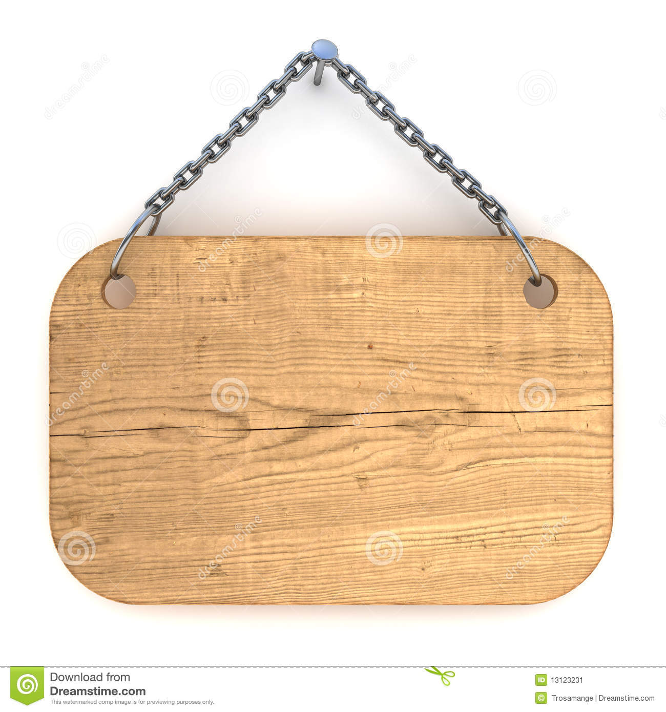 Blank wooden sign stock illustration. Illustration of isolated.