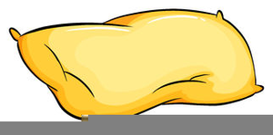 Pillow And Blanket Clipart.
