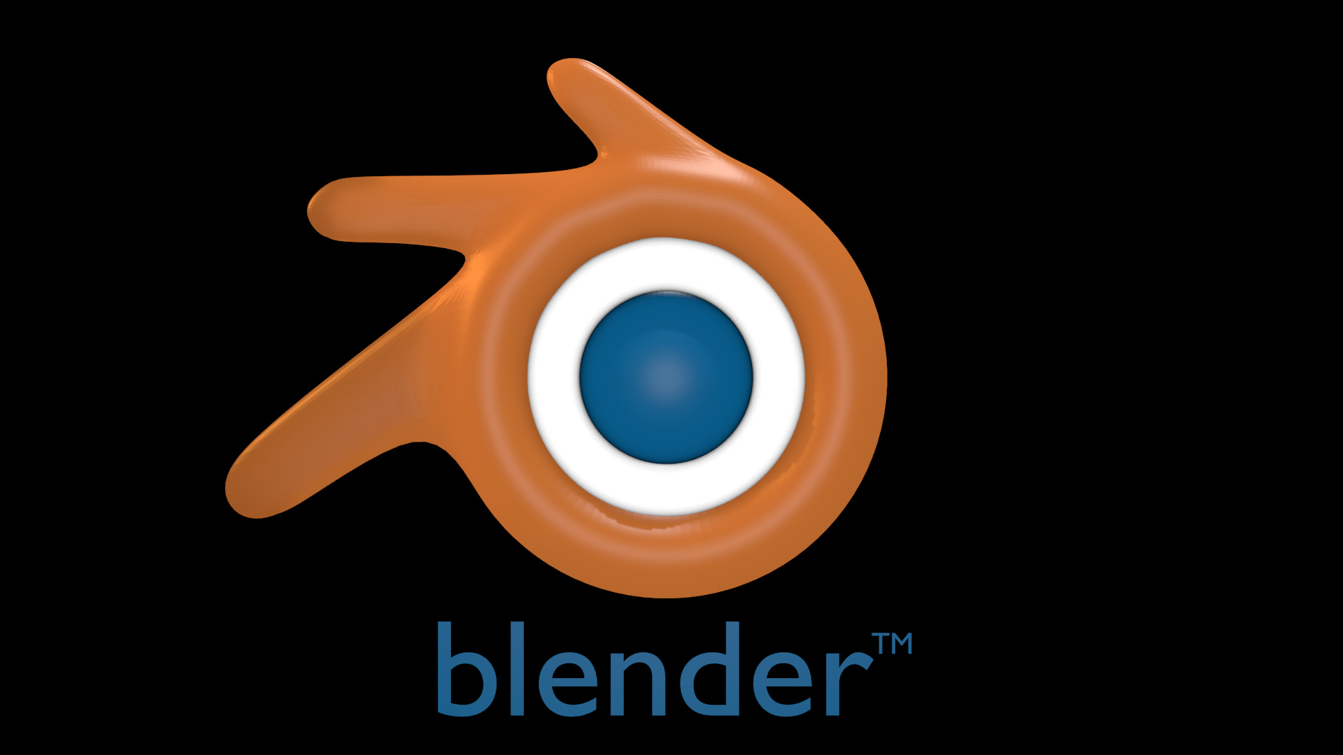 3d logo in blender