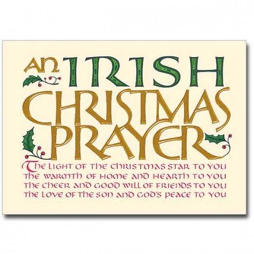 Blessing at christmas clipart.