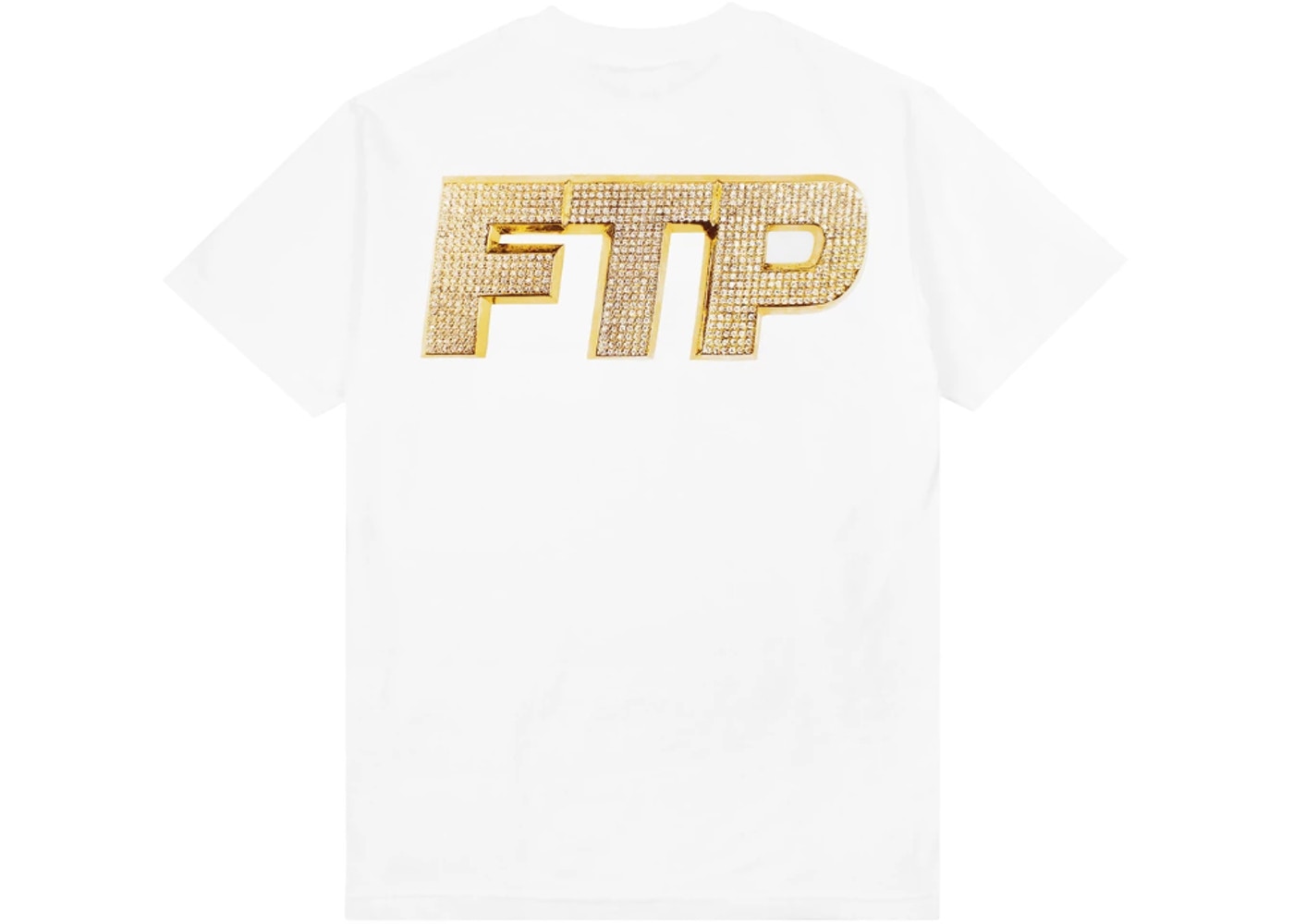 FTP Bling Logo Tee White.