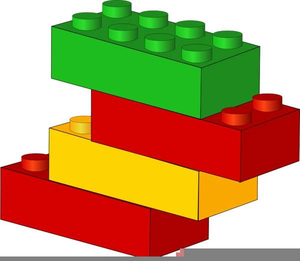 Lego Building Blocks Clipart.