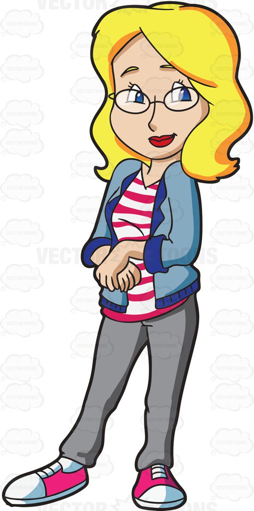 Collection of Blonde clipart.