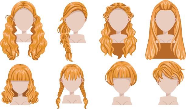 Blonde Hair Illustration - wide 5