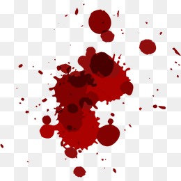 Blood Stains PNG Images.