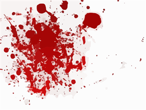 Blood Scarlet Red Splash PNG, SVG Clip art for Web.