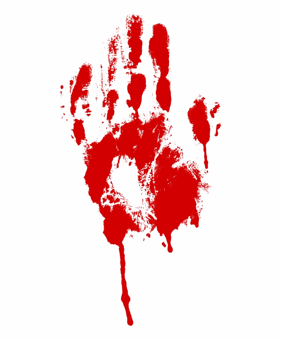 Bloody Handprint.