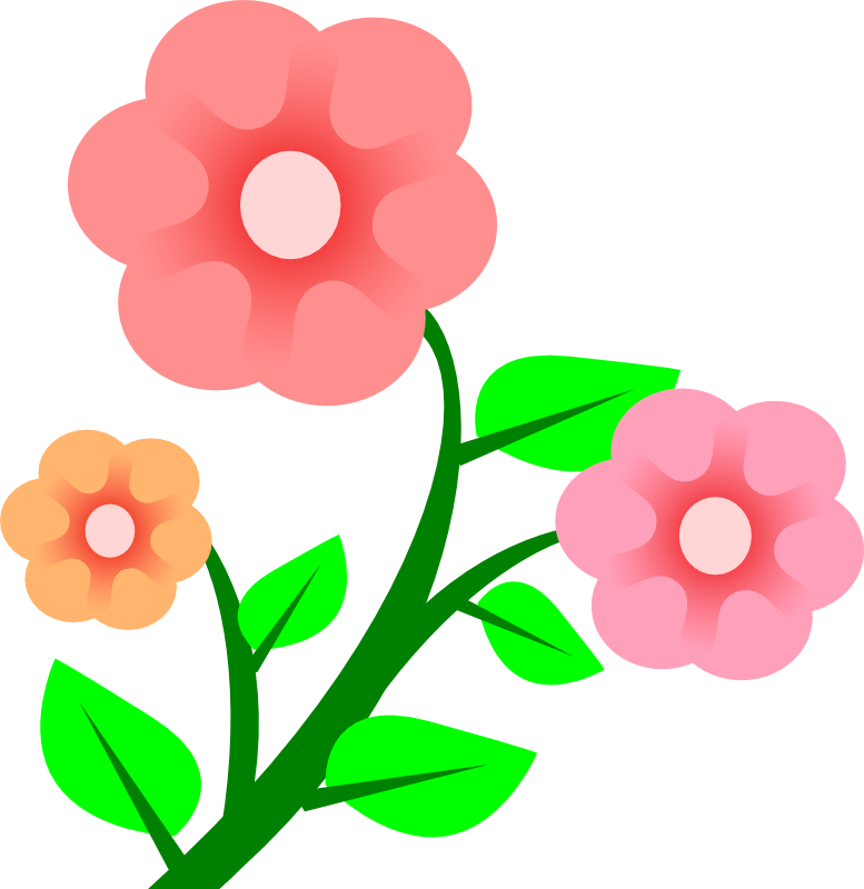 Flowers That Bloom In May Clipart.