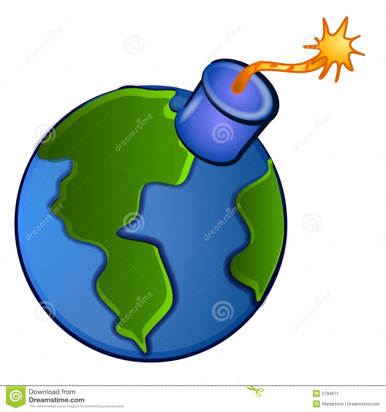 Bomb Blowing Up Clipart.