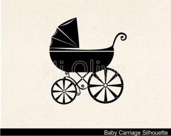 Download blue baby carriage clipart silhouette 20 free Cliparts ...