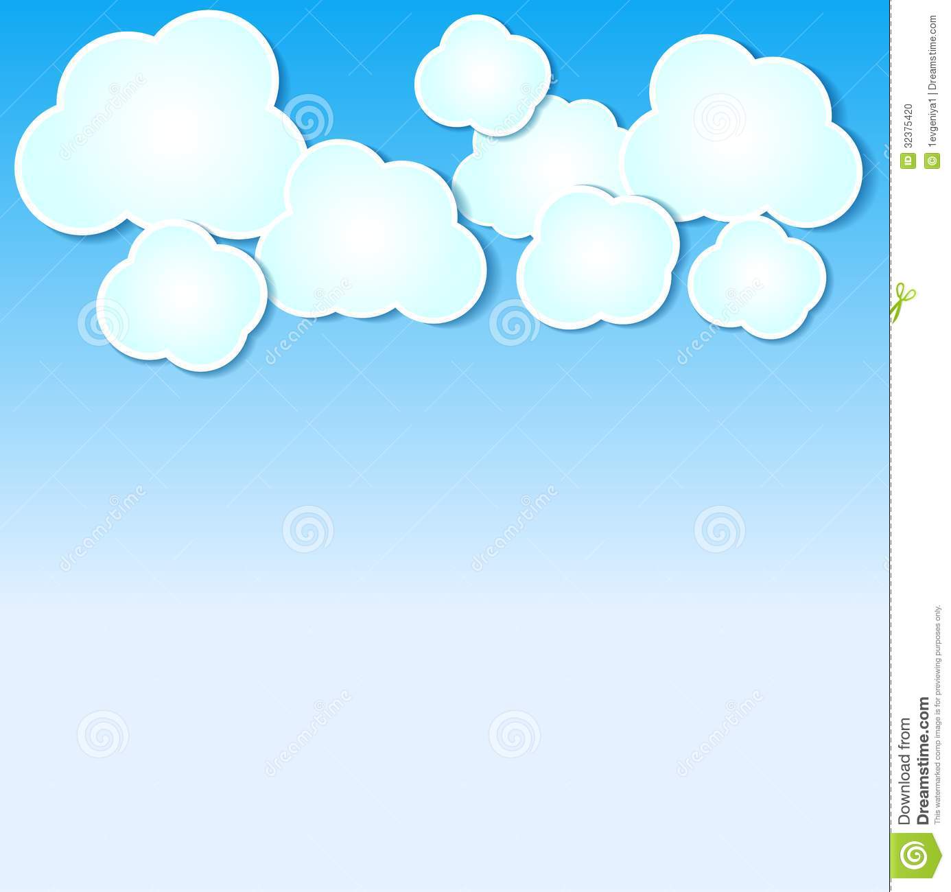 Clip Art Blue Skies Clipart.