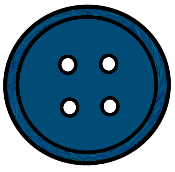 Blue Button Clip Art.