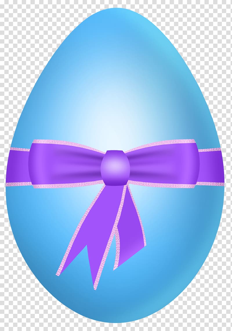 Blue egg with ribbon , Easter egg Blue , Easter Blue Egg.
