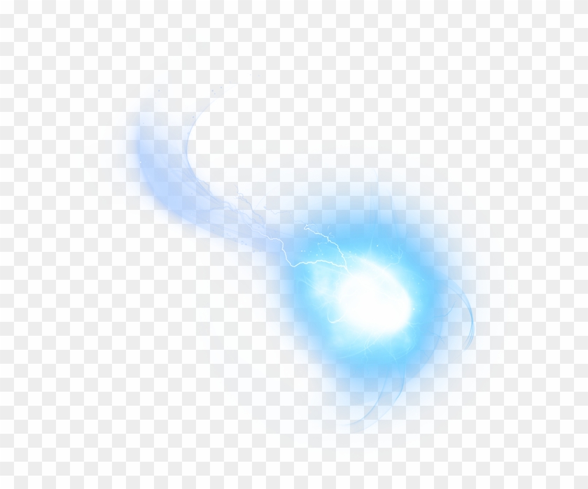 Blue Ball Light Energy Halo Icon Clipart, HD Png Download.