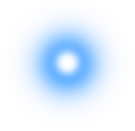 Blue Flare PNG Image with Transparent Background.