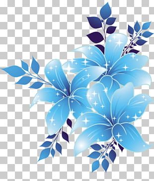 Blue Flower Clip PNG Images, Blue Flower Clip Clipart Free.
