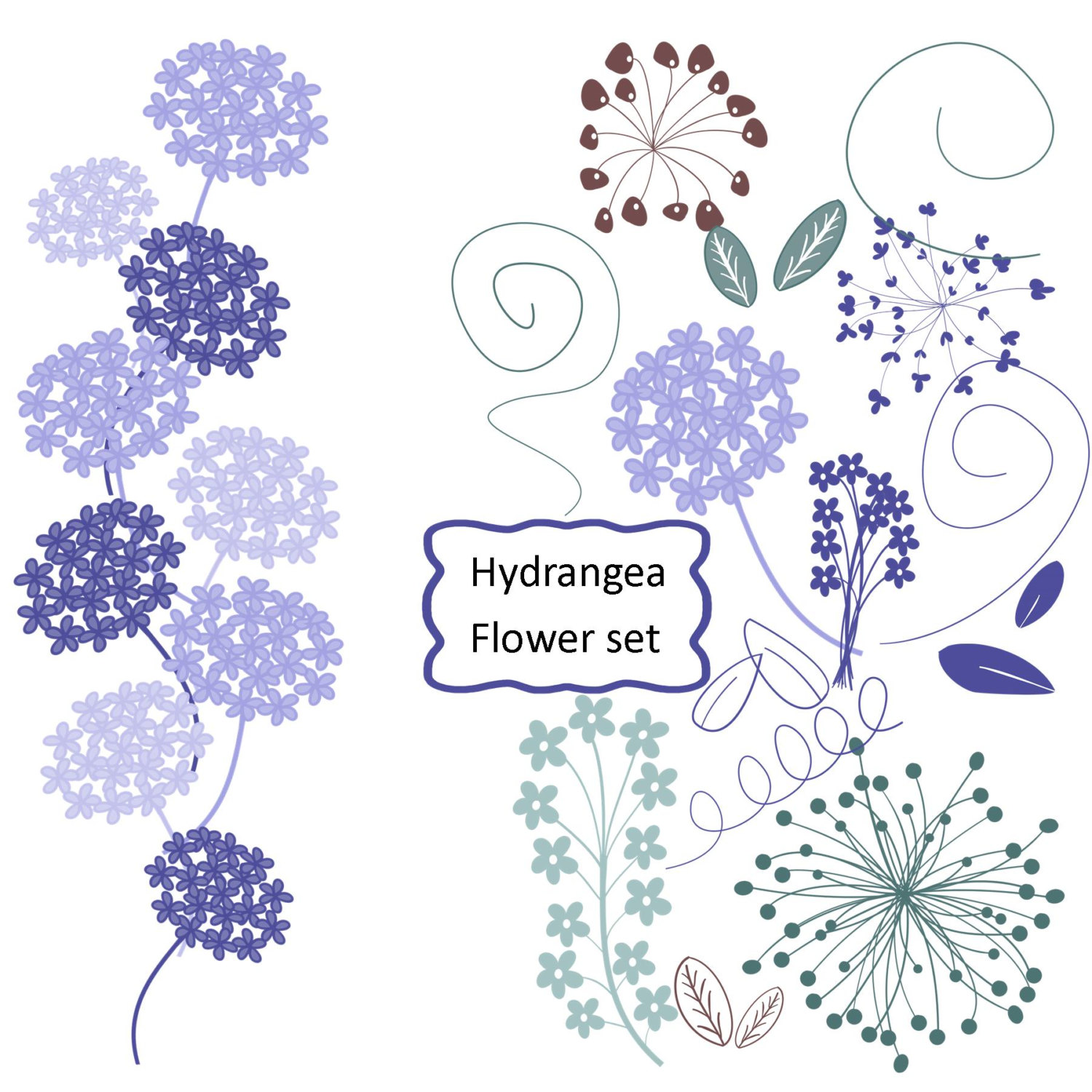 Free Hydrangea Silhouette Cliparts, Download Free Clip Art.