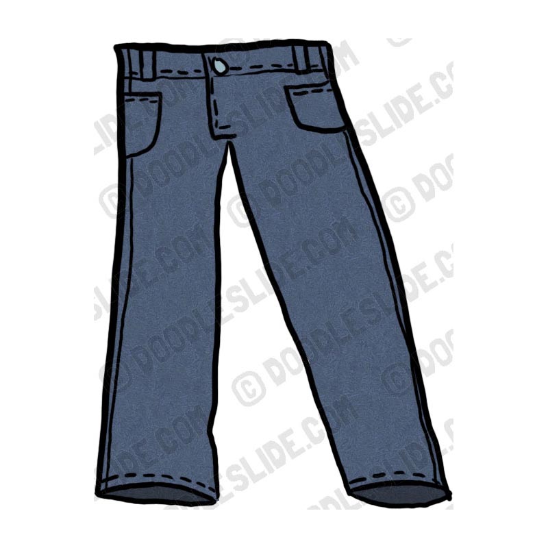 Blue Jeans Clipart.
