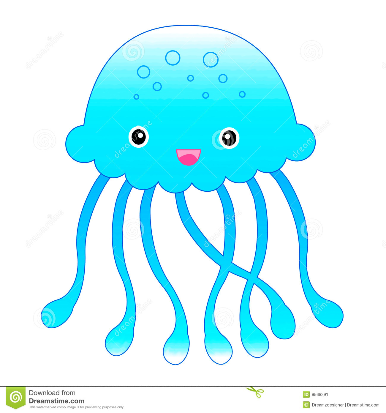Clipart Jellyfish Cute