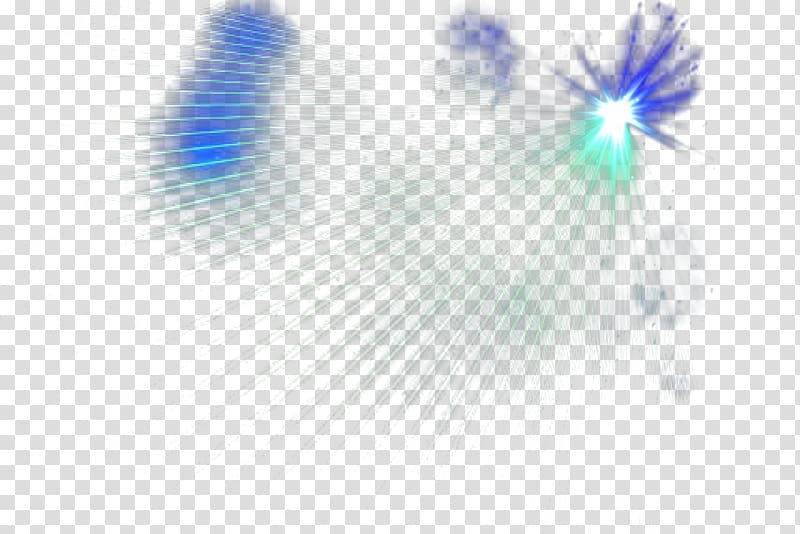 Blue laser beam transparent background PNG clipart.
