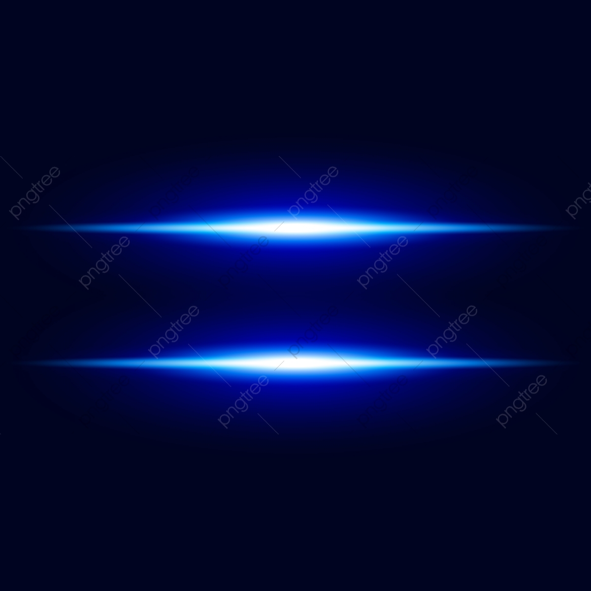 Abstract Blue Light Effect With Shine Bright Vector Background.