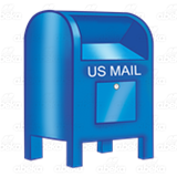 Blue Mailbox.