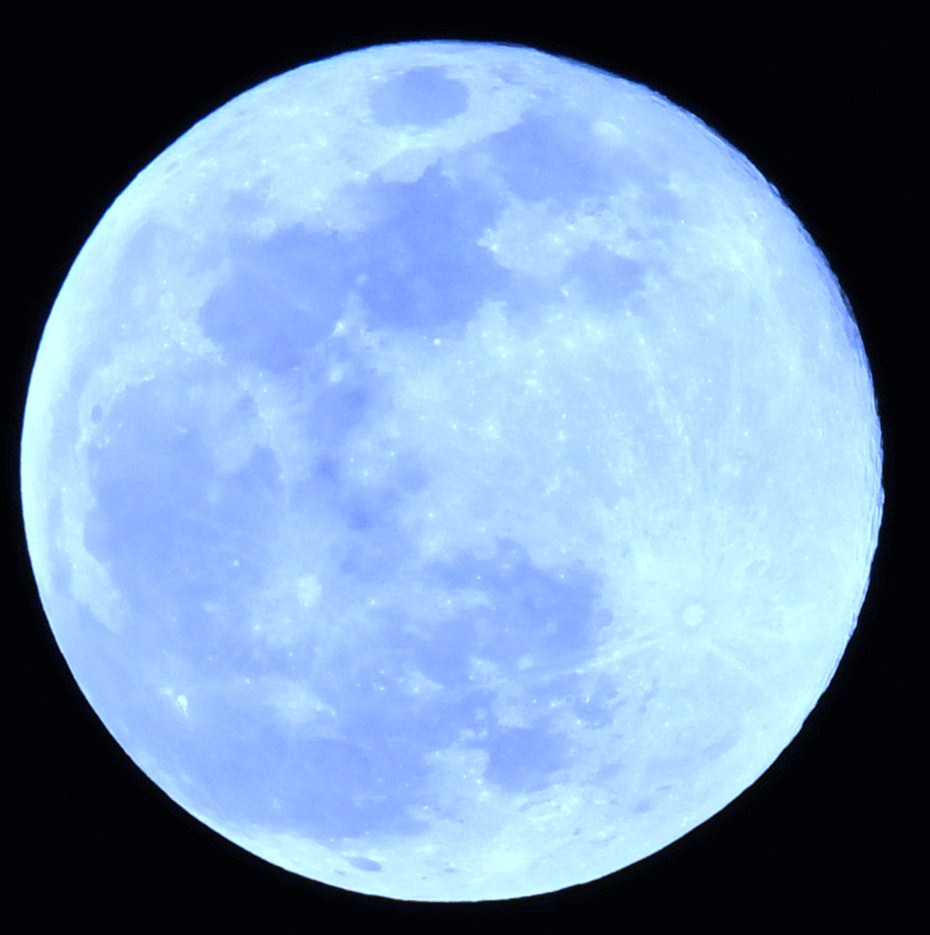 Blue moon clipart.