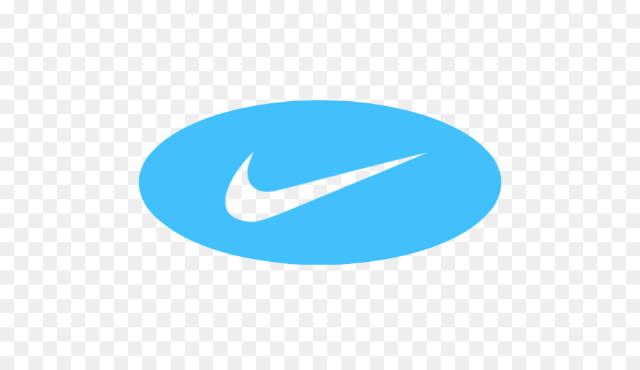 Nike Logo Blue.