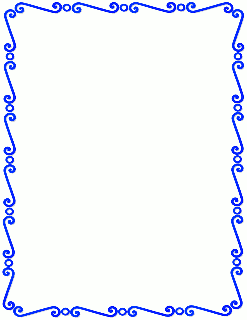 Download blue outline clipart frames and borders 20 free Cliparts ...