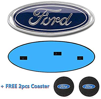 Ford F150 Front Grille Tailgate Emblem, Oval 9\