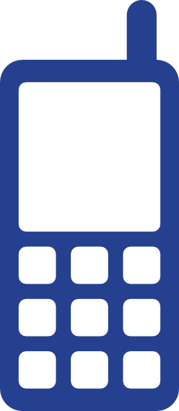 Blue Clipart For Phone.