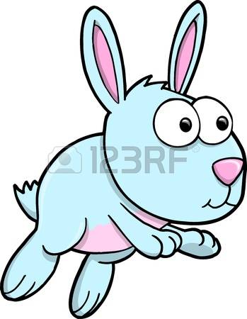 9,392 Blue Rabbit Stock Vector Illustration And Royalty Free Blue.