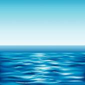 Blue sea clipart.