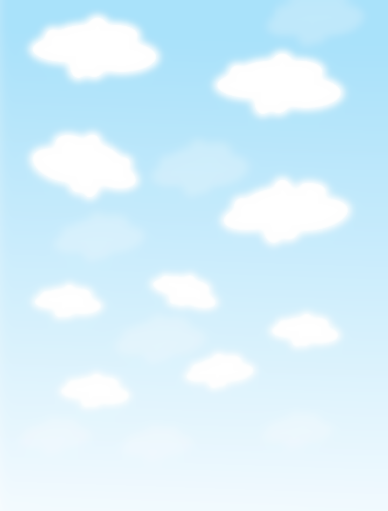 Blue Sky With Clouds Clipart.