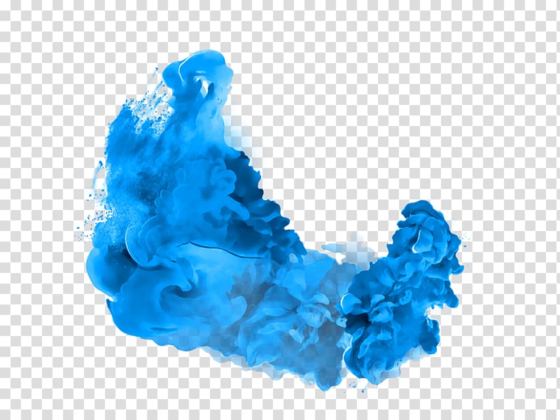 Blue splash , Smoke Desktop , smoke transparent background.